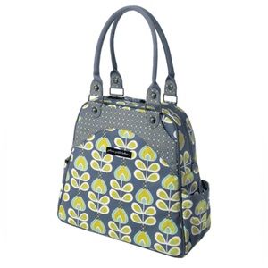 Petunia Pickle Bottom | Organic Cotton Sashay Satchel in Twilight Tiger Lily